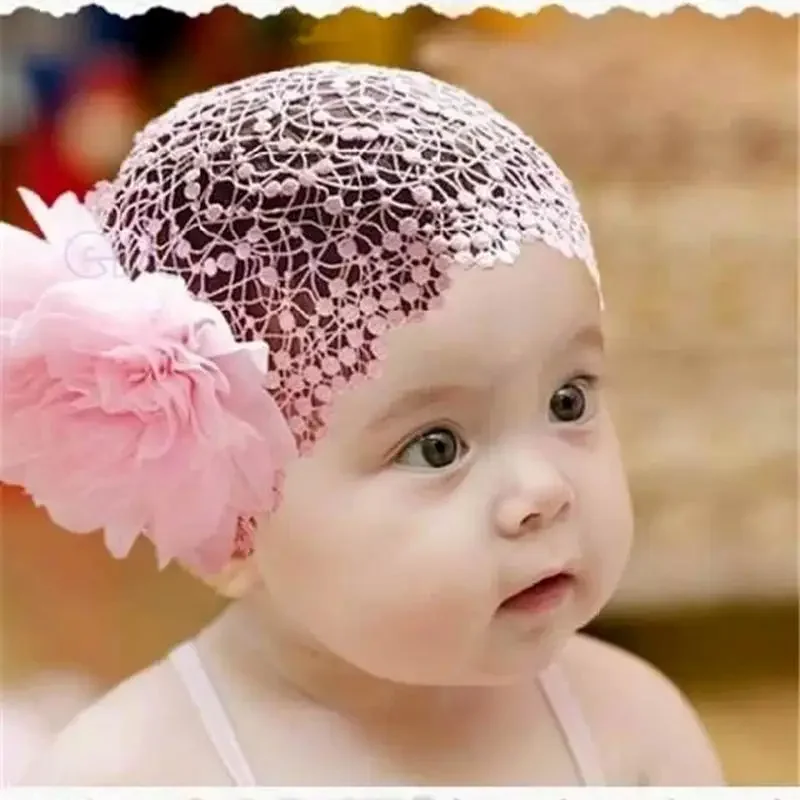 Lot De 6 Turban Bonnet Bébé Fille Bandeau Cheveux Enfant Naissance