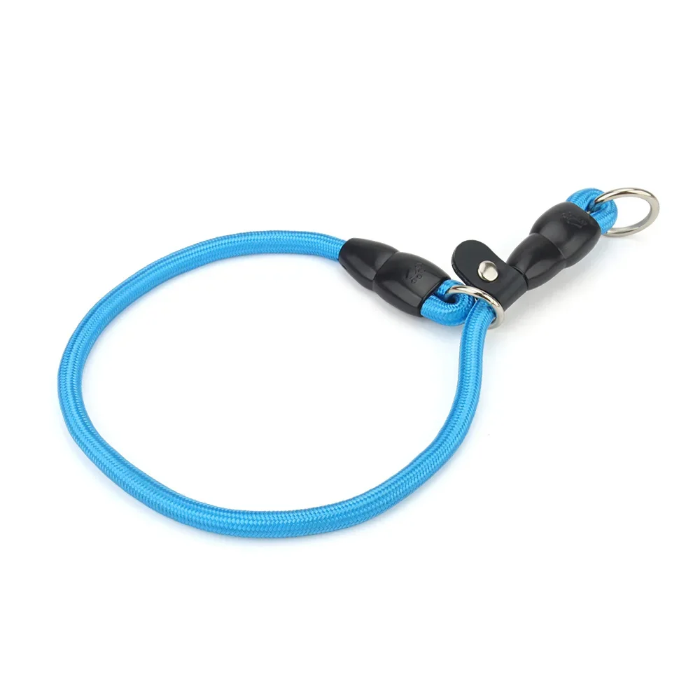 Dog Slip Collar,No Pull Choker Collar for Dogs,Slip Collars with Slidable Stopper,Martingale Collar for Small Medium Large Dogs