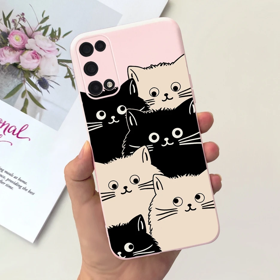 Cute Cartoon Painted Soft Silicone Phone Case - Durable Protective Cover