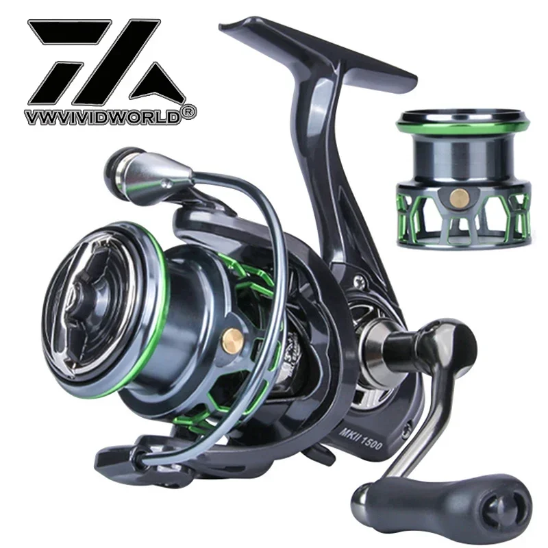 

VX Saltwater Fishing Reel Alloy Spool Metal Arm Alloy Gear Steel Ball Bearing Spinning Reel Sea Fishing Large Drag Force