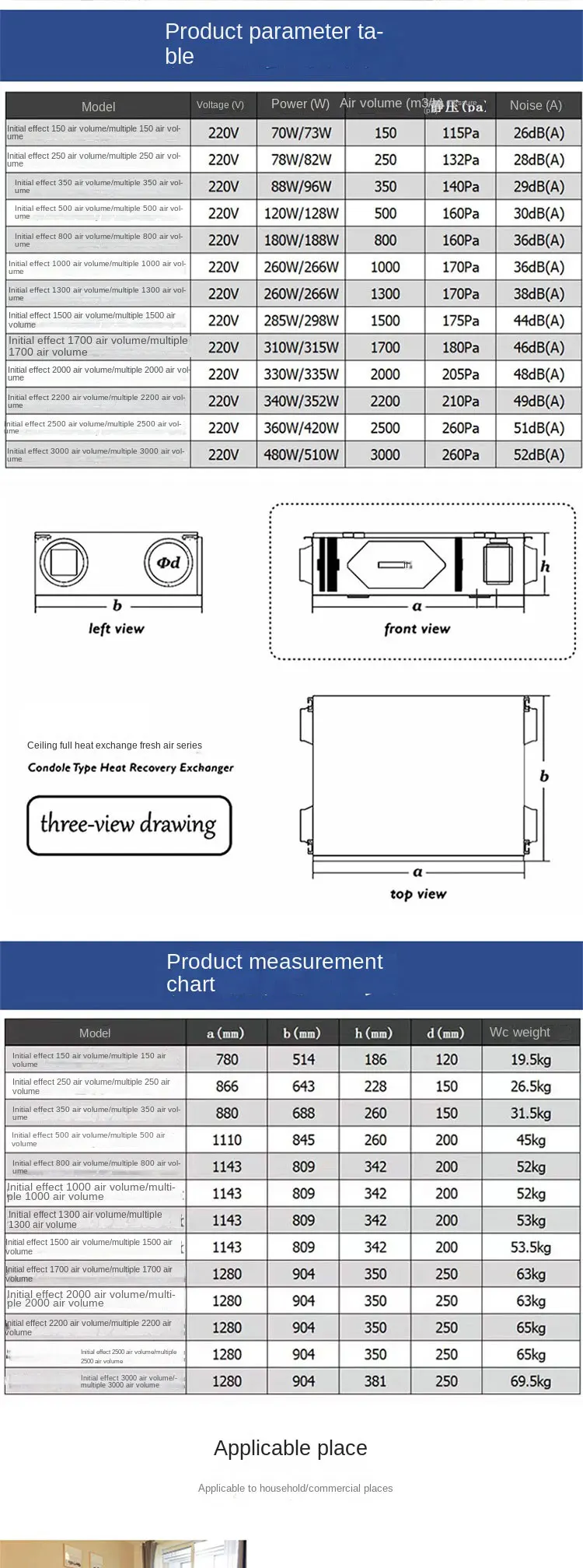S89e7eedca2204dc2bda3c5c72d5a7cb7G Full Heat Exchange Fresh Air System Household Commercial Ceiling Whole House Ventilator Silent Central Fresh Air Fan Mallzona