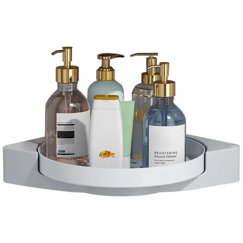 

Shower Corner Organizer Shelf Bathroom Shelves No-drill Wall Mount Corner Shower Rack Caddy Storage Shelf Kitchen Organizer