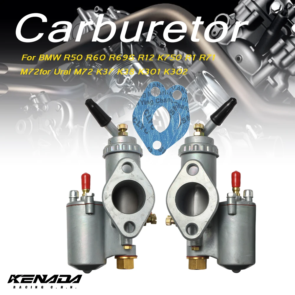 100% Originale Alconstar-Cj-K750 Carburatore Pz28 Per Bmw R50 R60 R69S R12 K750 R1 R71 M72Per Ural M72 K37 K38 K301 K302