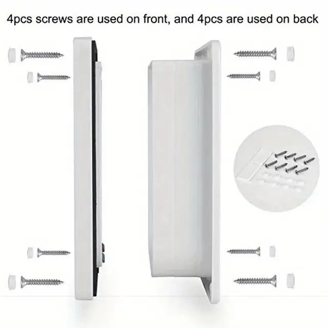 Pet Cat Door Hole Dog Door Hole Can Control Free Entry And Exit Pet Home Practical Two-way Door Safety Flap Door Pet Supplies 4