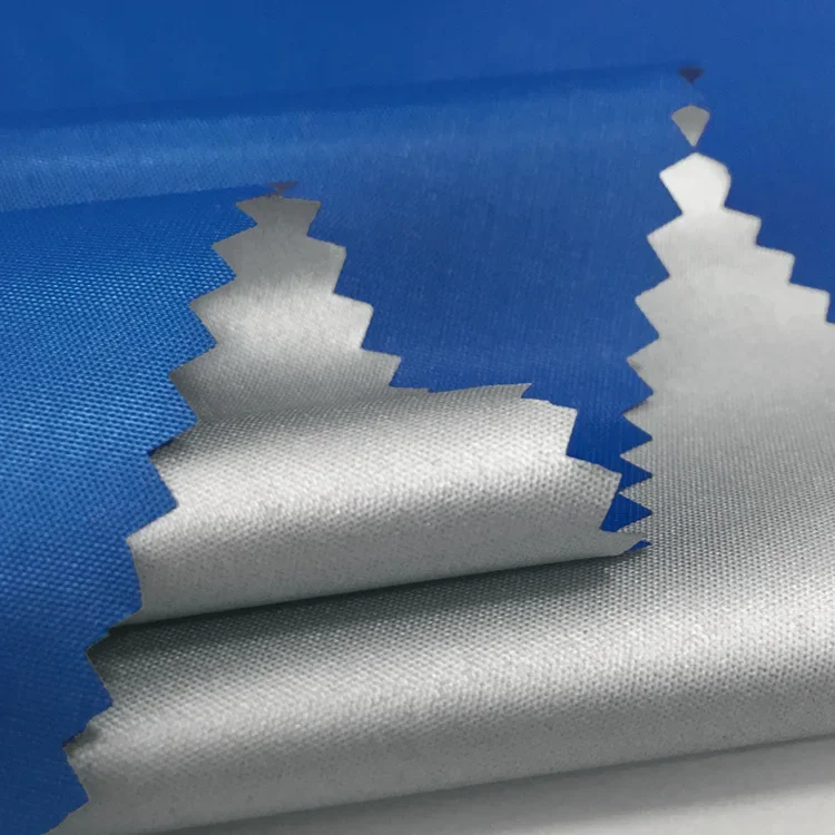Premium Thin Waterproof Silver-Coated Fabric - Outdoor Sunscreen Material for Car Covers, Sunshades, and Tents