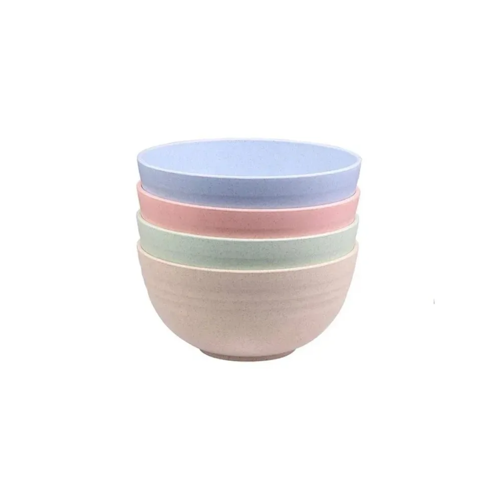 Cereal bowls Unbreakable Reusable Cereal Bowls Wheat Straw Bowls Lightweight Bowl Sets Noodle Soup Snack Salad Fruit