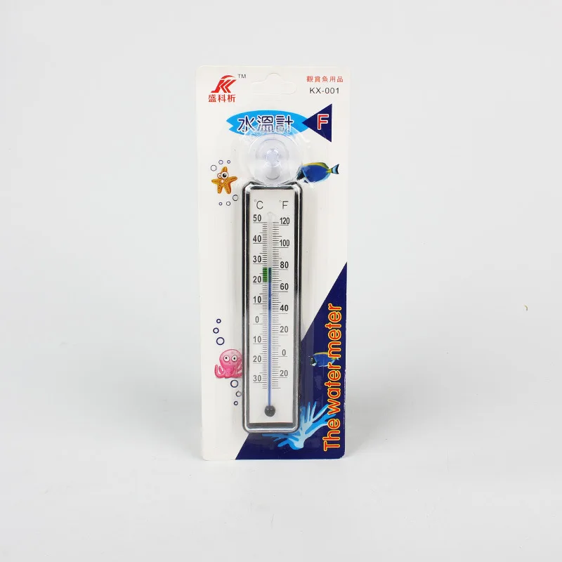Smart Aquarium Thermometer Glass Meter Floating Fish Tank Water Temperature With Suction Cup Aquarium Accessories