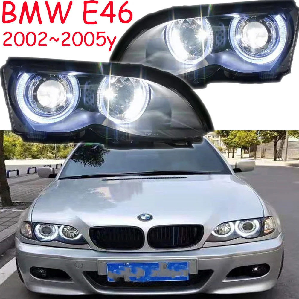 

Автомобильная передняя фара для bmw E46, светильник РА 2002 ~ 2005y, автомобильные аксессуары 318 320i 325 330, фара для BMW E46, противотуманная фара