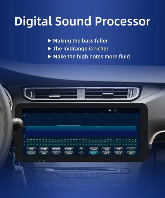 NAVICAR Car Radio For Citroen C3-XR C3XR 2010-2015 6+128G Video Multimedia  Player