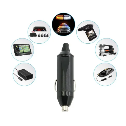 12V 24V Car Vehicle Cigarette Lighter High Power Supply Plug 20A Fuse Tube Universal Auto Charger power plug cigarette lighter charger car cigar lighter seat cigar lighter mother seat