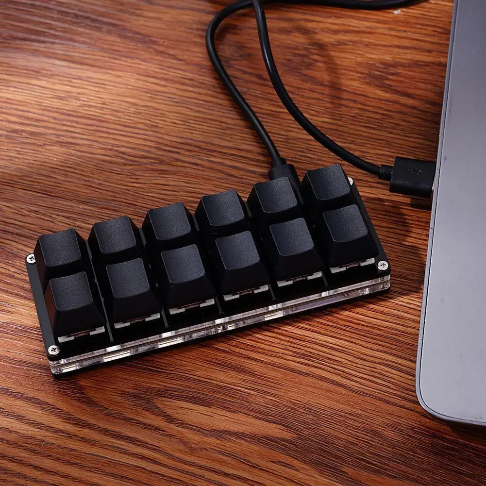 12 キーミニキーボードプログラマブルマクロ DIY カスタムホット