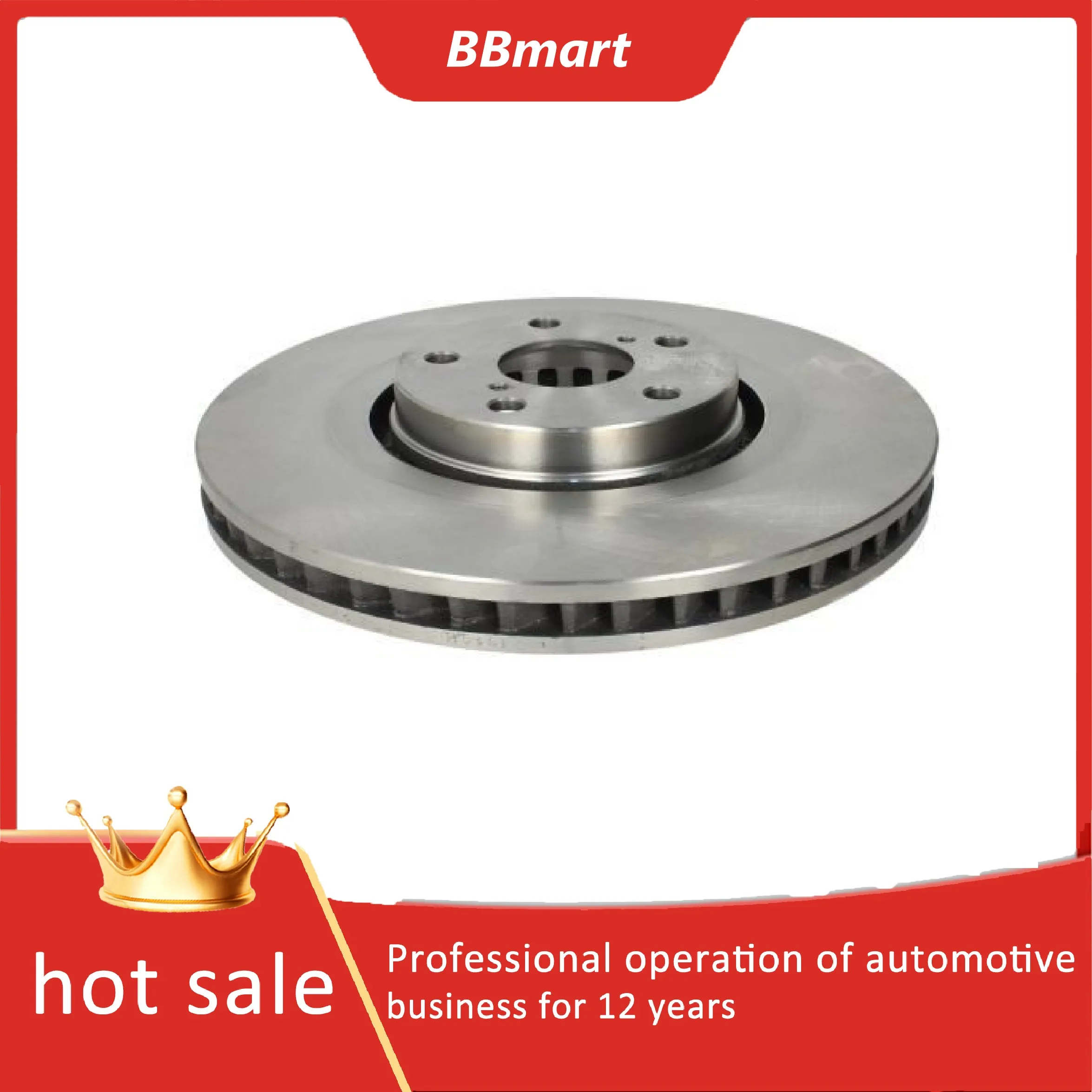 43516-30040 43512-30350 BBMart 자동차 부품 1개 렉서스 GS350 GS450H (2011-2018)용 프론트 브레이크 디스크 자동차 액세서리