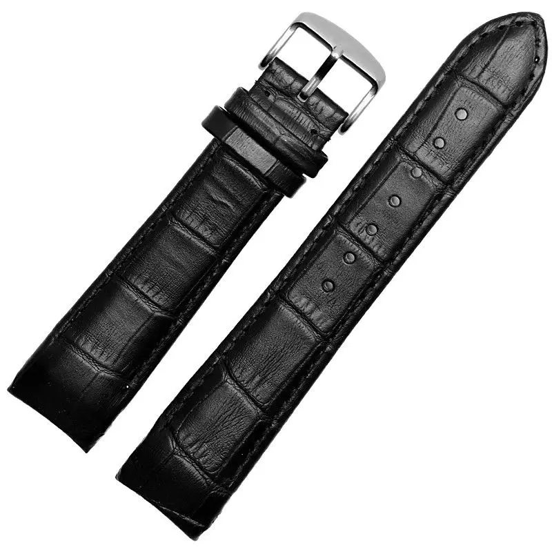 High qualit curve end watchband for Citizen BL9002-37 05A BT0001-12E 01A watch strap 20mm 21mm 22mm black brown cow leather band