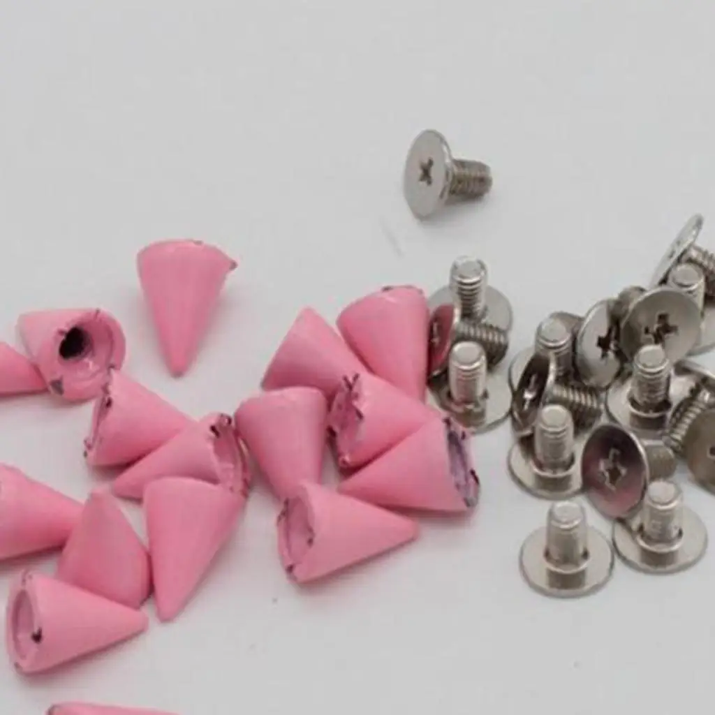 20x Cone Rivets Snap Buckles Decorative Buttons Sewing Button Crafts