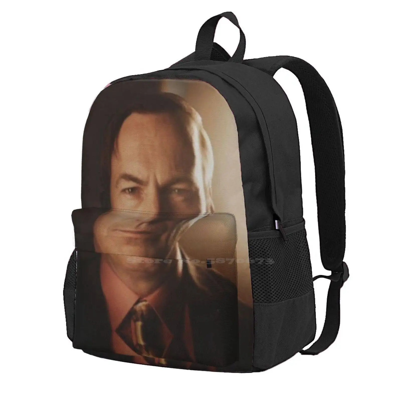 

Saul Goodman-Better Call Saul And School Storage Bag Student'S Backpack Better Call Saul Saul Goodman Jimmy Mcgill Meme Bob