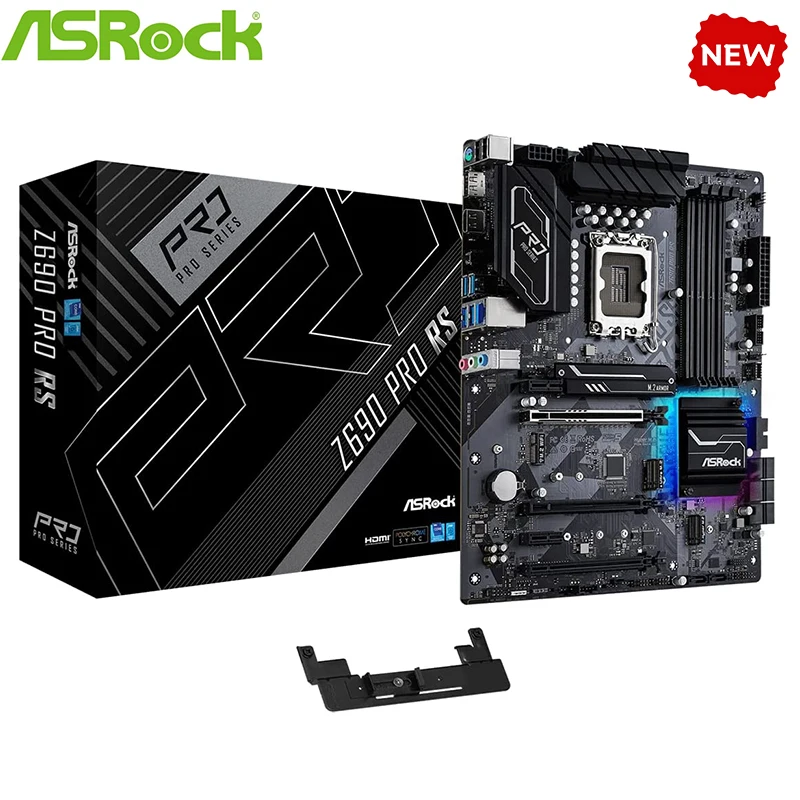 Nuovo Z690A Per Asrock Z690 Pro Rs Ddr4 Desktop Originale Per Scheda Madre Intel Z690 Supporto Lga 1700 12900Kf 12700K