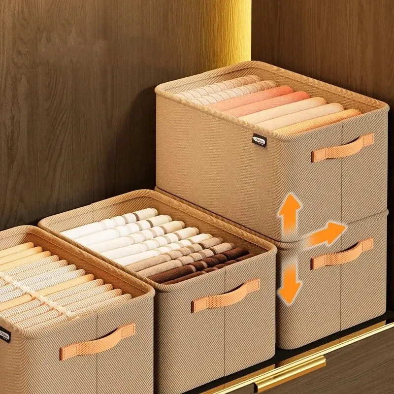 Clothes Organizer Thicken Clothes Organizer Pants Sweater Storage Cabinets Drawers Jeans Storage Box Wardrobe Organizers