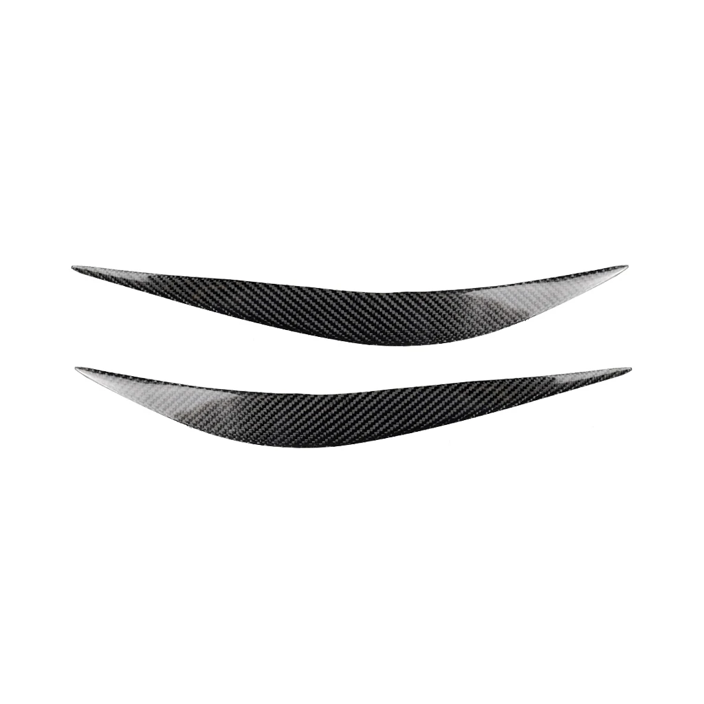 

For BMW F32 F33 F36 2012-2017 F80 M3 F82 F83 M4 2014-2018 Real Carbon Fiber Car Headlight Eyebrow Eyelid Trim Lamp Cover Sticker