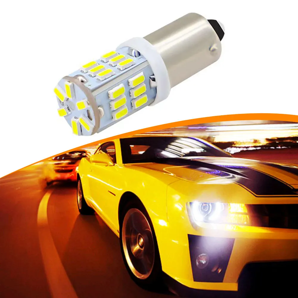 1PcCarStylingIndicatorParkingLampTurnLight300LmScrewBase