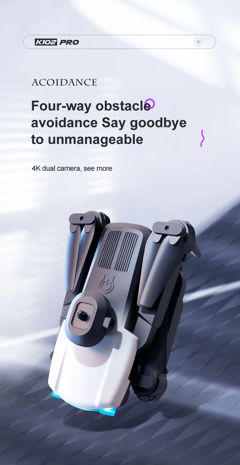 K102 Pro Drone, kioz pro acoidance four-way