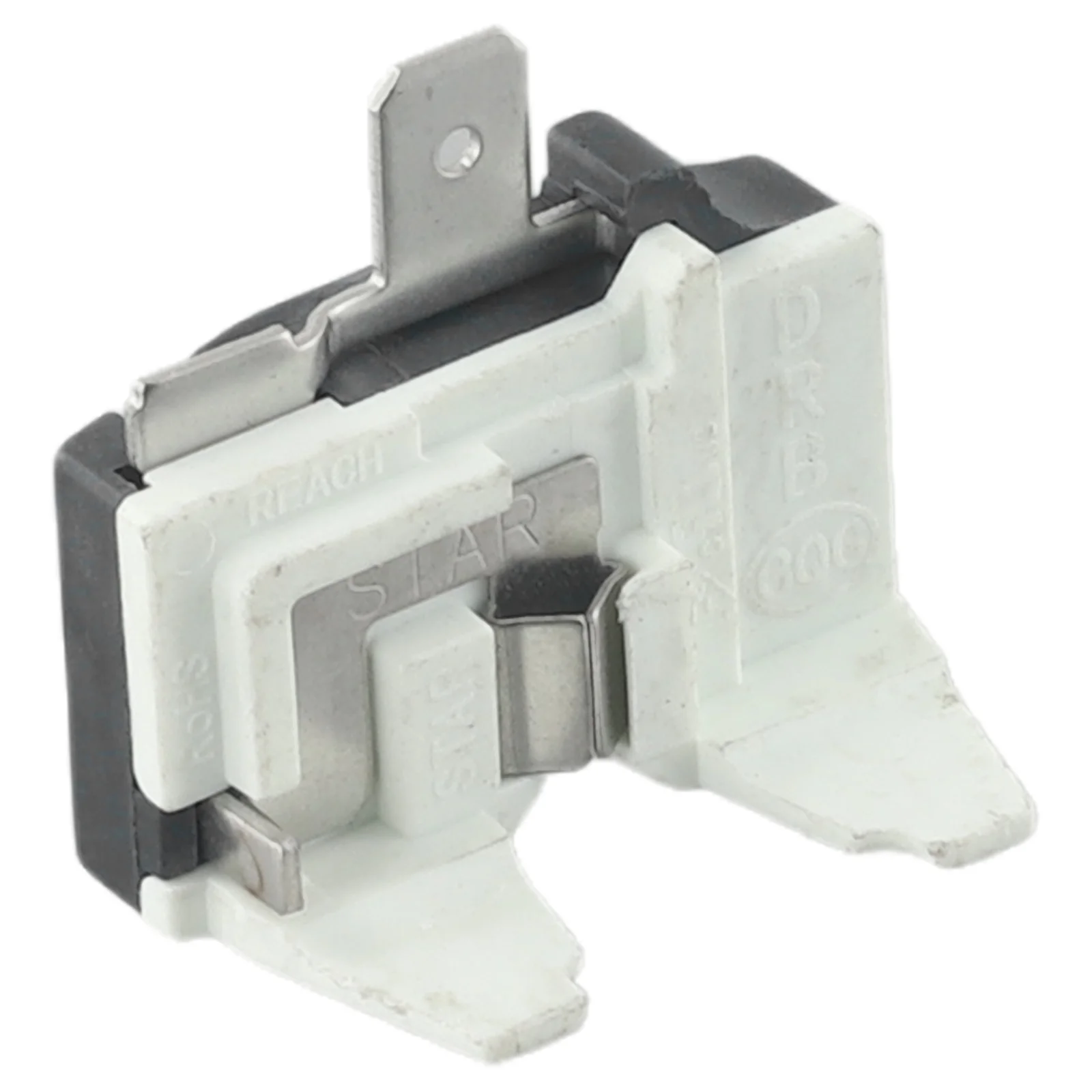 2PCS Starting Relay And Overload Protector Refrigerator PTC Start Relay 1/2 Pin 15 Ohm + 1/6H Compressor Overload Protector 