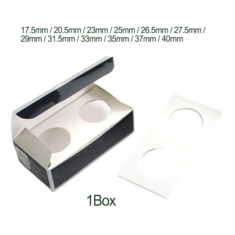 12 Specifications Cardboard Coin Holders Coin Album Collection Books Differ Size Holders Cover Flip Clip Storage Cases Box