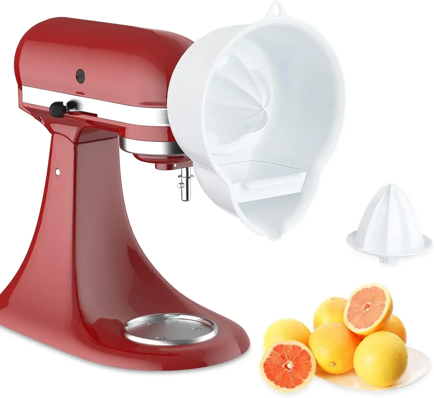 For Kitchenaid Stand Mixer Citrus Juicer Attachment Accessories Juicer Attachment with 2 Size Reamer