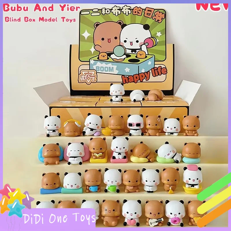 New Original Panda Bubu And Yier Daily Life Series Blind Box Toys