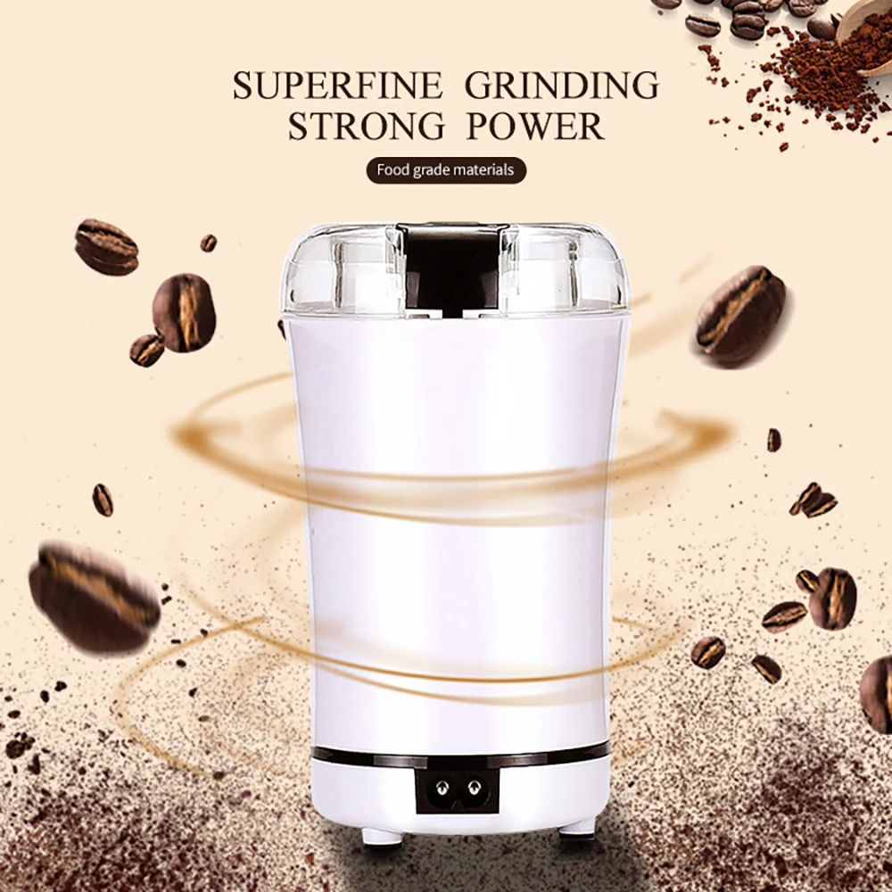 SS Blade Electric Coffee Grinder Mill , 150W Mini Coffee Bean Grinder