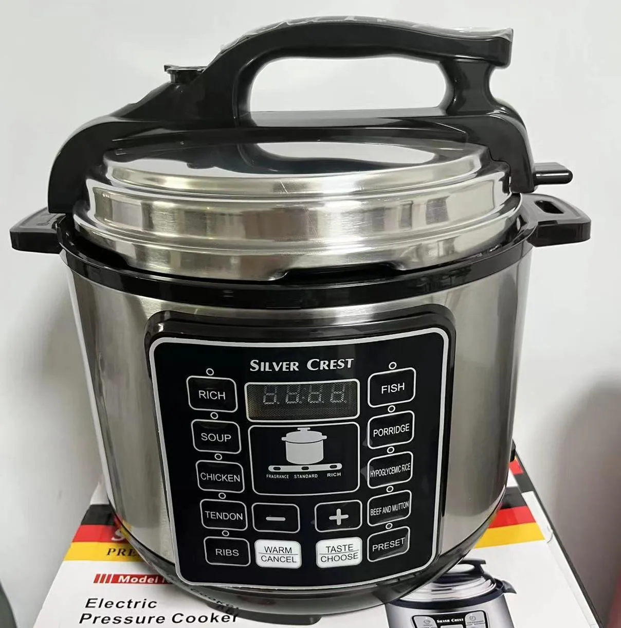 English Electric Pressure Cooker Pressure Cooker Large Capacity 6L Multifunctional Core Non-Stick presure cooker 220V 110V