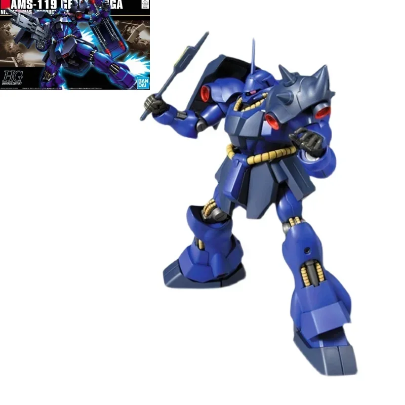 

Bandai Original Gundam Assembled Model Kit HGUC 1/144 AMS-119 Geara Doga Gunpla Action Anime Figure Toy Mobile Suit For Children