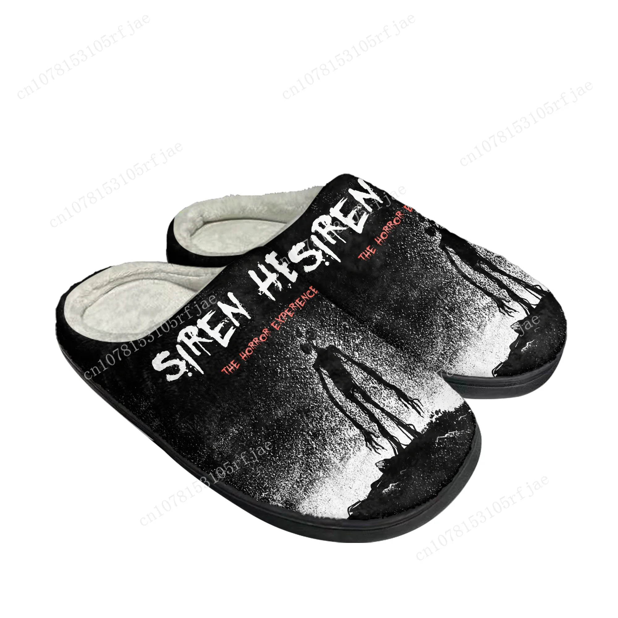 Siren Head Home Cotton Slippers Hot Cartoon Game Mens Womens Teenager Plush Bedroom Casual Keep Warm Shoes Tailor Made Slipper