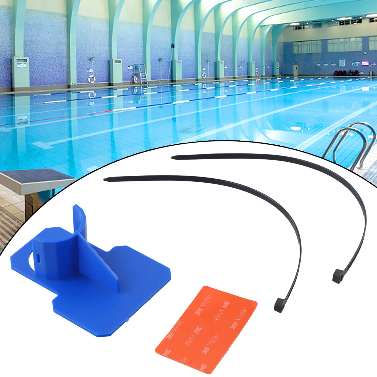 Supports Pipe Holder Pipe Holder Swimming Pool ABS Blue For Above Ground Grey Mount Supports Pipe Fixing Holder