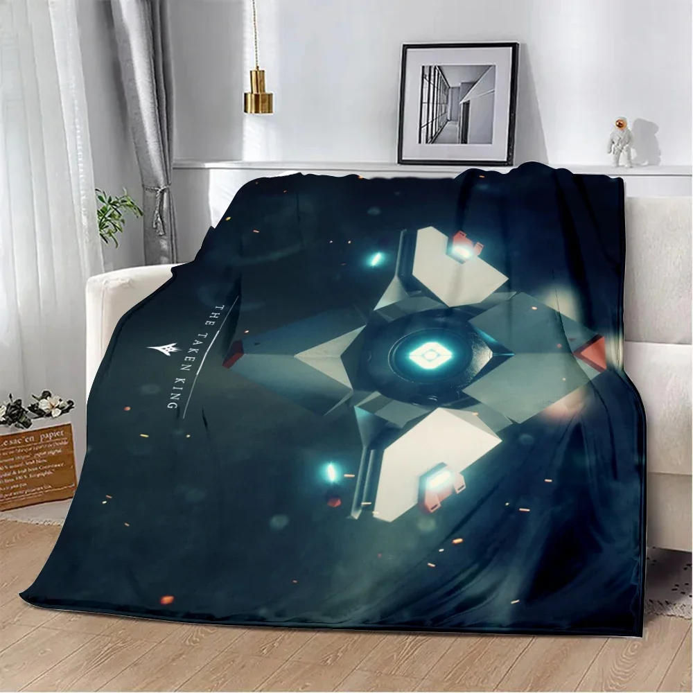 HOT Games Destinys 2 Printed Blanket Picnic Blankets Warm Blanket Soft and Comfortable Blanket Home Travel Birthday Gift 4