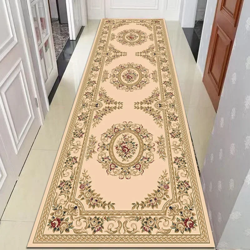 Luxury Modern Hallway Carpet Stair Mat Hotel Floor Mats for the Corridor Polypropylene Carpets and Rugs can be Customized