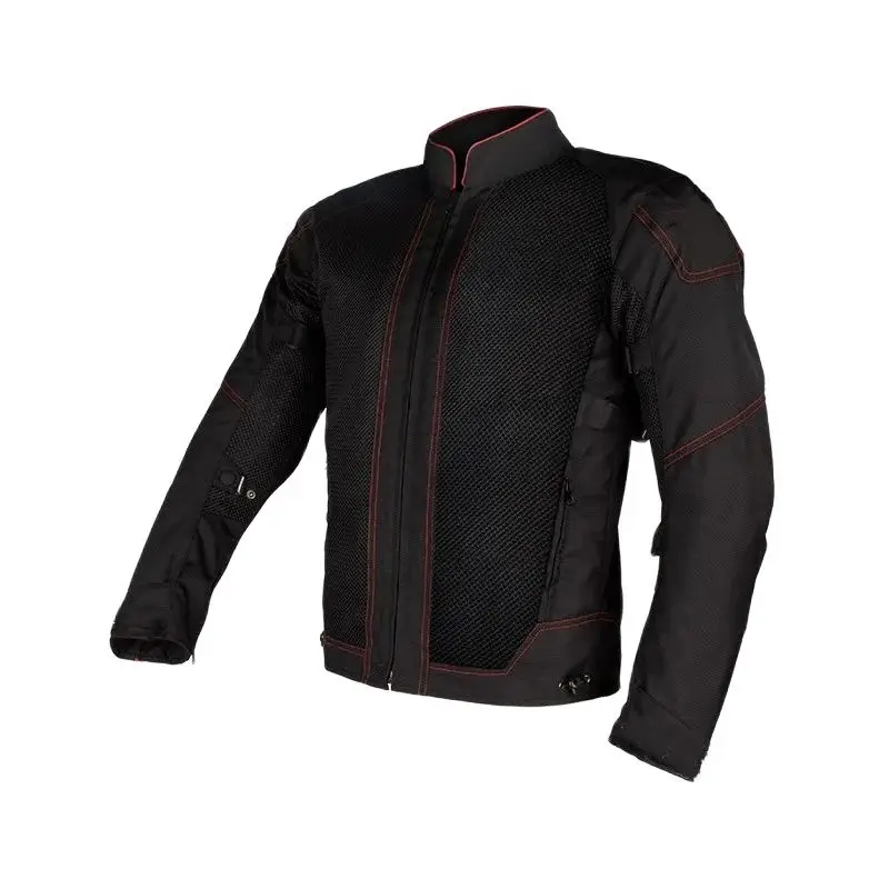 Men's Plus Size PU Motorcycle Suit – Fleece Jacket