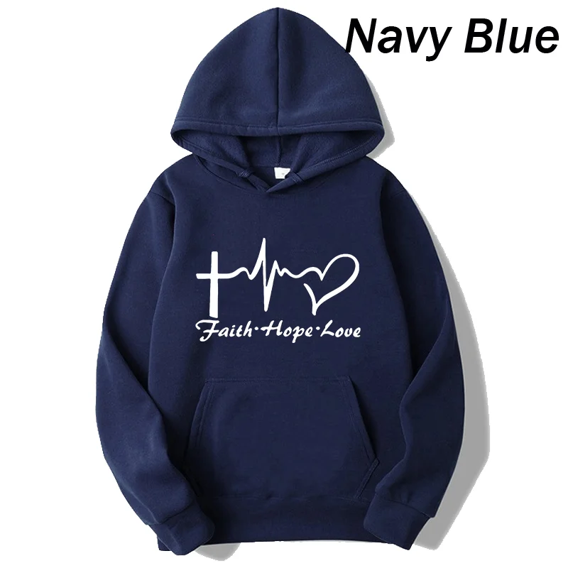 New Autumn Spring Sweatshirt Women Cartoon Heartbeat Printing Hoodie Long-sleeved Loose Vintage Sweater