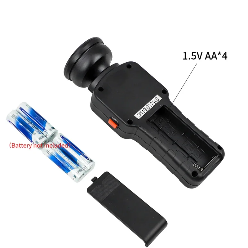 6238P Digital Stroboscope Tachometer LCD Non-Contact Flash Photoelectric Revolut