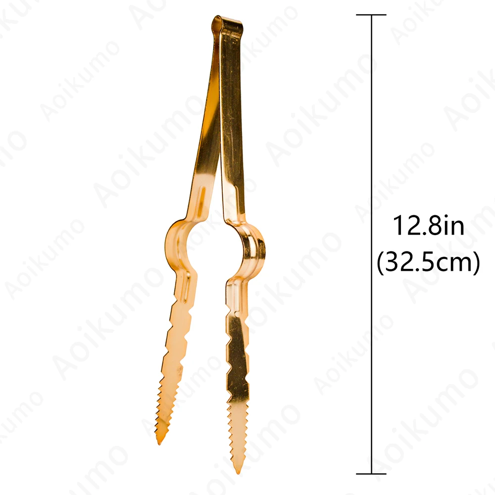 Hookah Thick Metal Charcoal Tongs Collect Limited Edition Hookah Shisha Narguile Chicha Sheesha Cachimbas Accessories