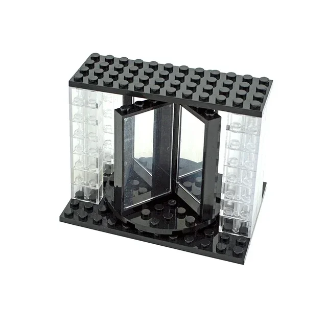MOC City Friends House with DIY Building Accessories and Garden Features