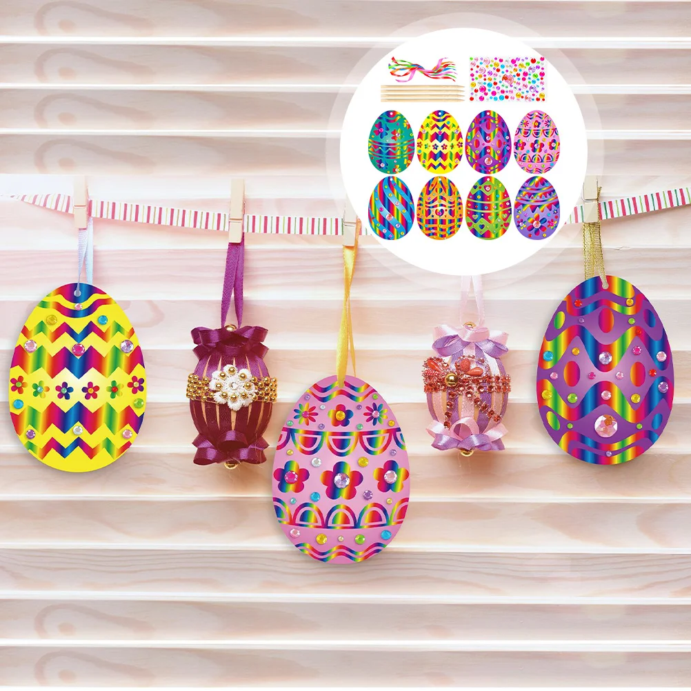 

Easter Egg Scratch Painting Paper Craft Children’s Toysative Children’s Toysation Party Supplies Toy