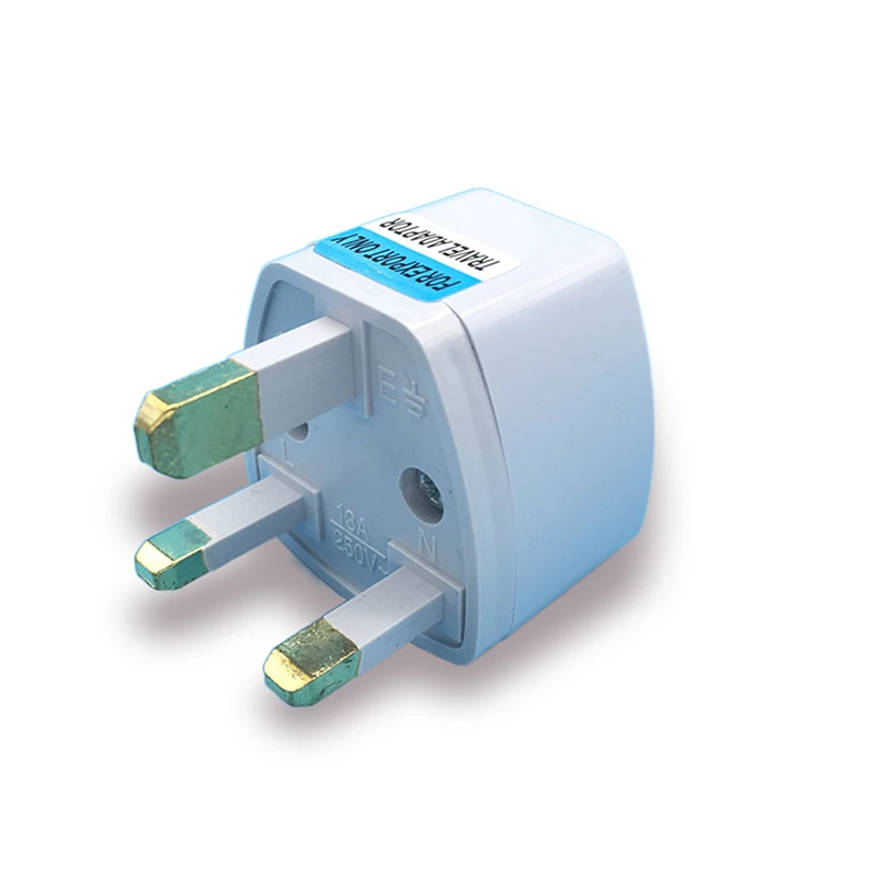 Plug Adapter UK Plug 10A 250V Hong Kong Travel Power Socket Converter British Standard English Singapore Malaysia Macau