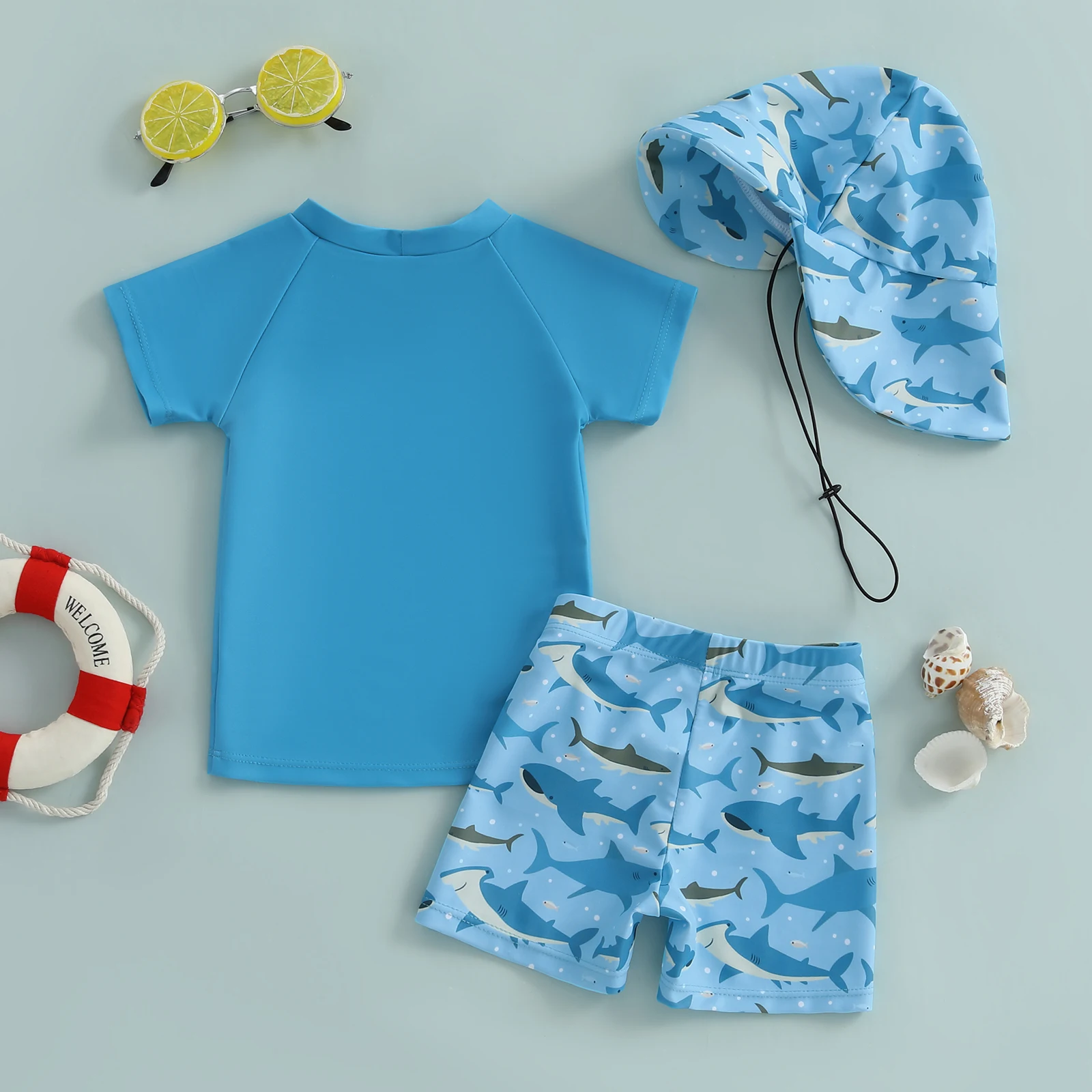 %E3%80%90Trending%20Now%E3%80%91%20Infant%20Baby%20Boys%20Swimsuit%202Pcs%20Clothes%20Set%20Toddler%20Shark/Duck%20Print%20Short%20Sleeve%20Tops%20Shorts%20Rash%20Guard%20Swim%20Hat%20Kid%20Beachwear%20-%20Image%202