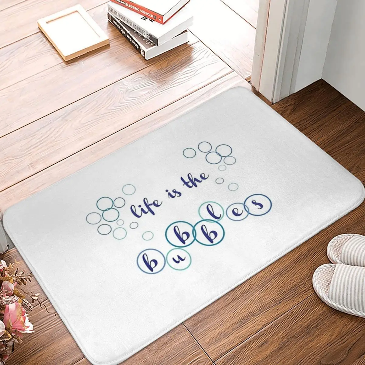 

Life Is The Bubbles - Under The Sea 40x60cm Carpet Polyester Floor Mats Modern Practical Everyday