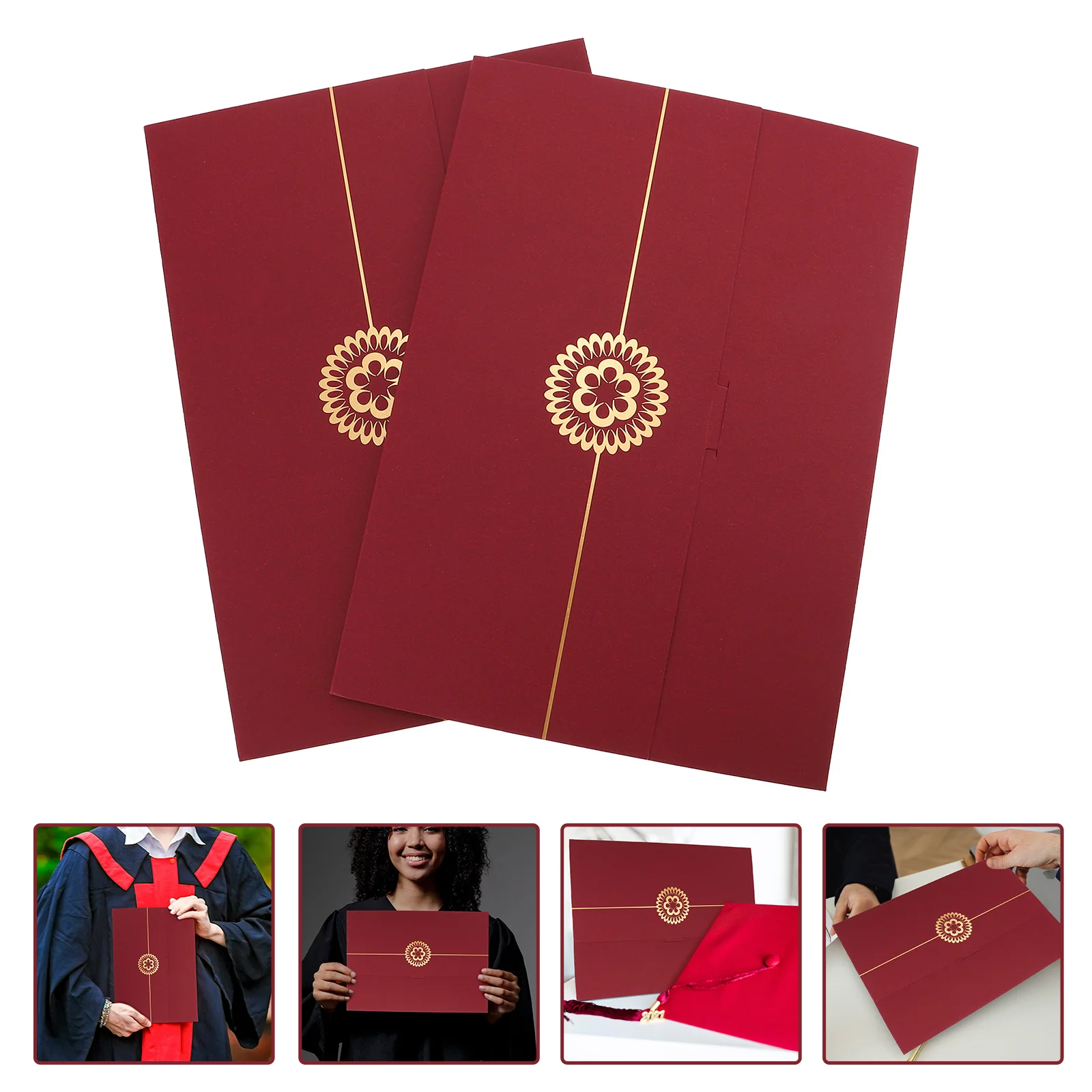

Certificate Diploma Cover Holder Covers Paper Graduation Folders Folder Holders Padded Document Frame Diplomas University Award