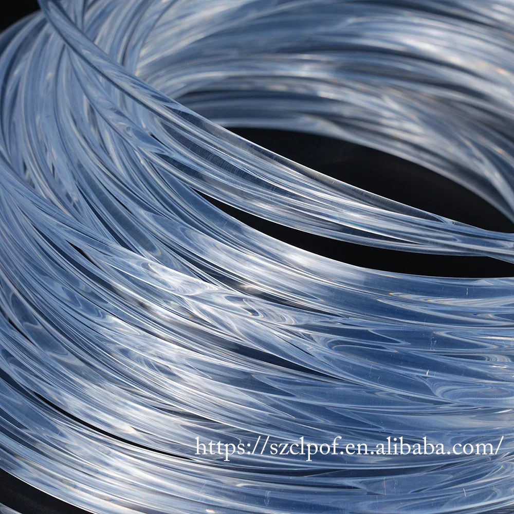 Diameter 3.0mm Plastic optical fiber cable Surface light-emitting optical fiber