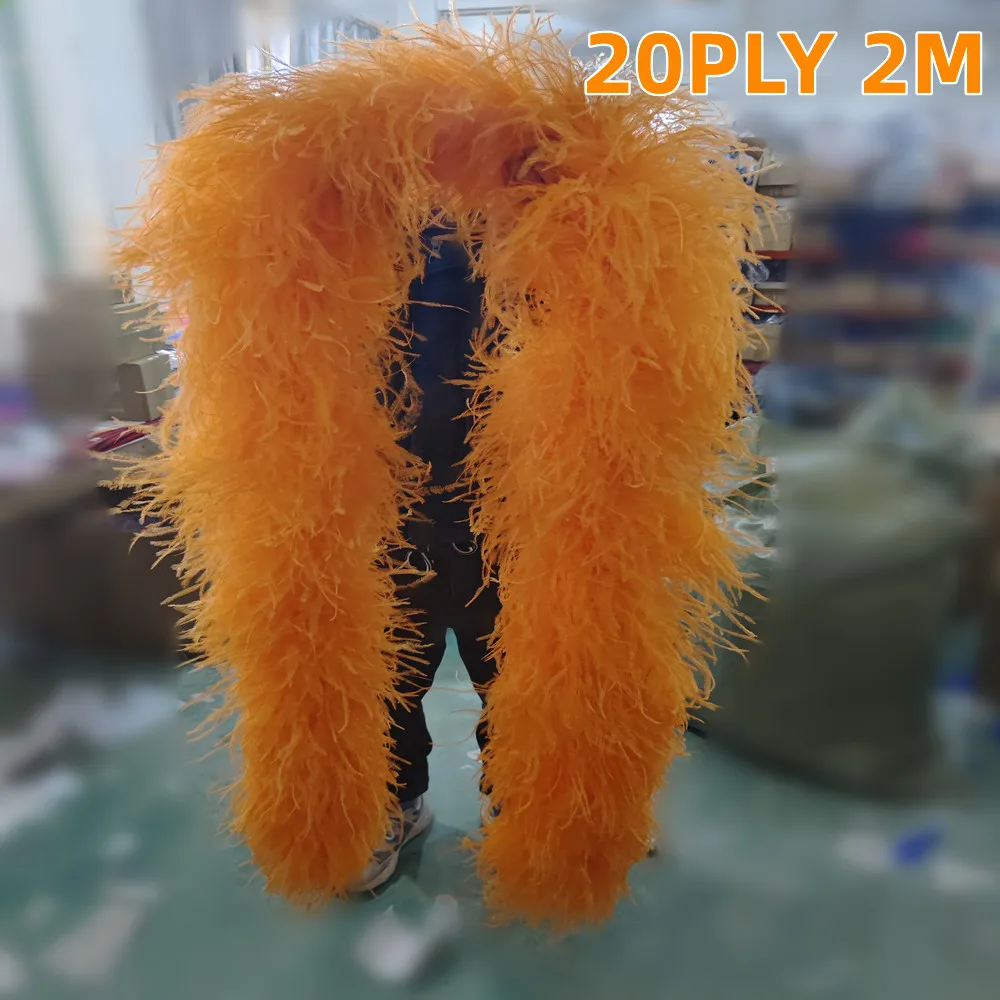 3 6 10Ply Burgundy Ostrich Feather Boa Handmade Sewing Plume Crafts for  Wedding Party Skirt Scarf Clothing Decoration Accessory - AliExpress