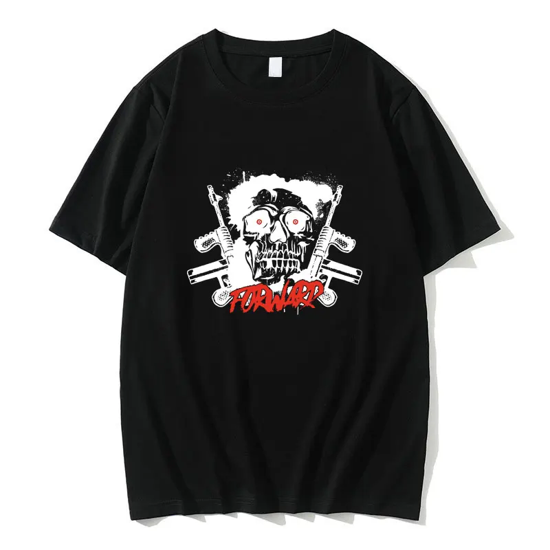 

Forward Observations Group Skeleton Graphic T-shirt Men Funny Short Sleeve Tshirt Male Fashion Streetwear Men's O-collar Tees