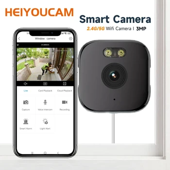 HEIYOUCAM 3MP Window Security Camera 1