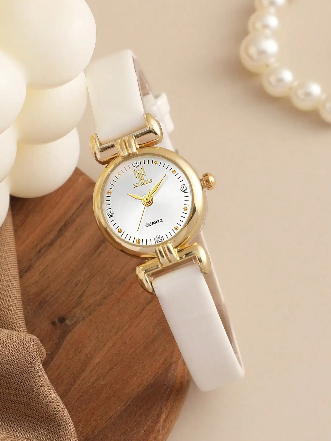 Quartz Watch Women PU Leather Thin Strap Wristwatch Ladies Watches Solid Color Fashion Women Gift Watch Relojes Para Mujer